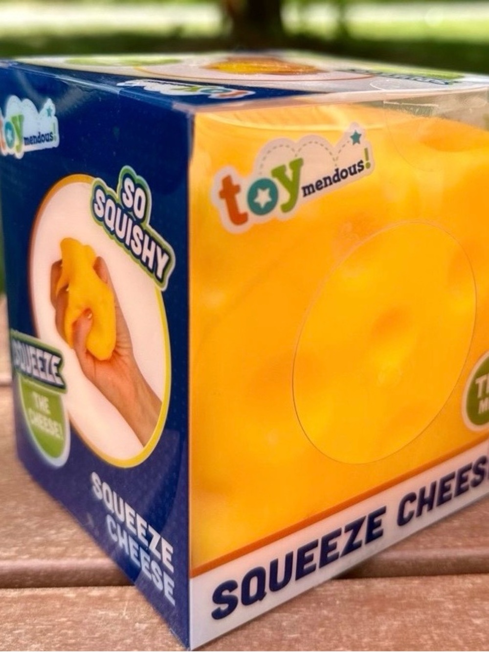 Must-have of the season ⭐️ Jumbo Cheese Block Squishy. Viral Food Fidget.
